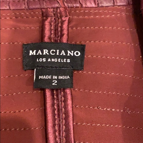 Beautiful burg handy 100% lamb leather jacket! - Picture 2 of 4